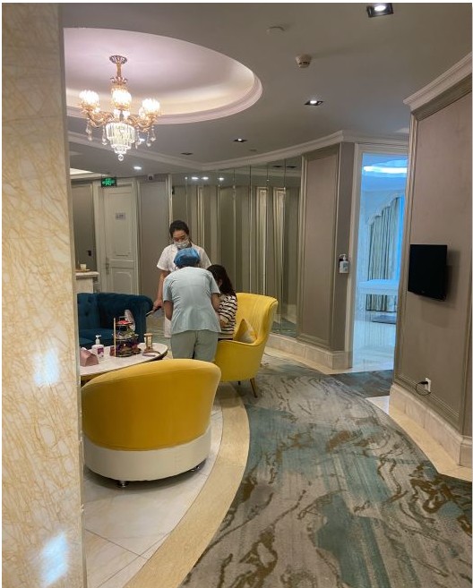 深圳今美醫(yī)療美容診所大廳
