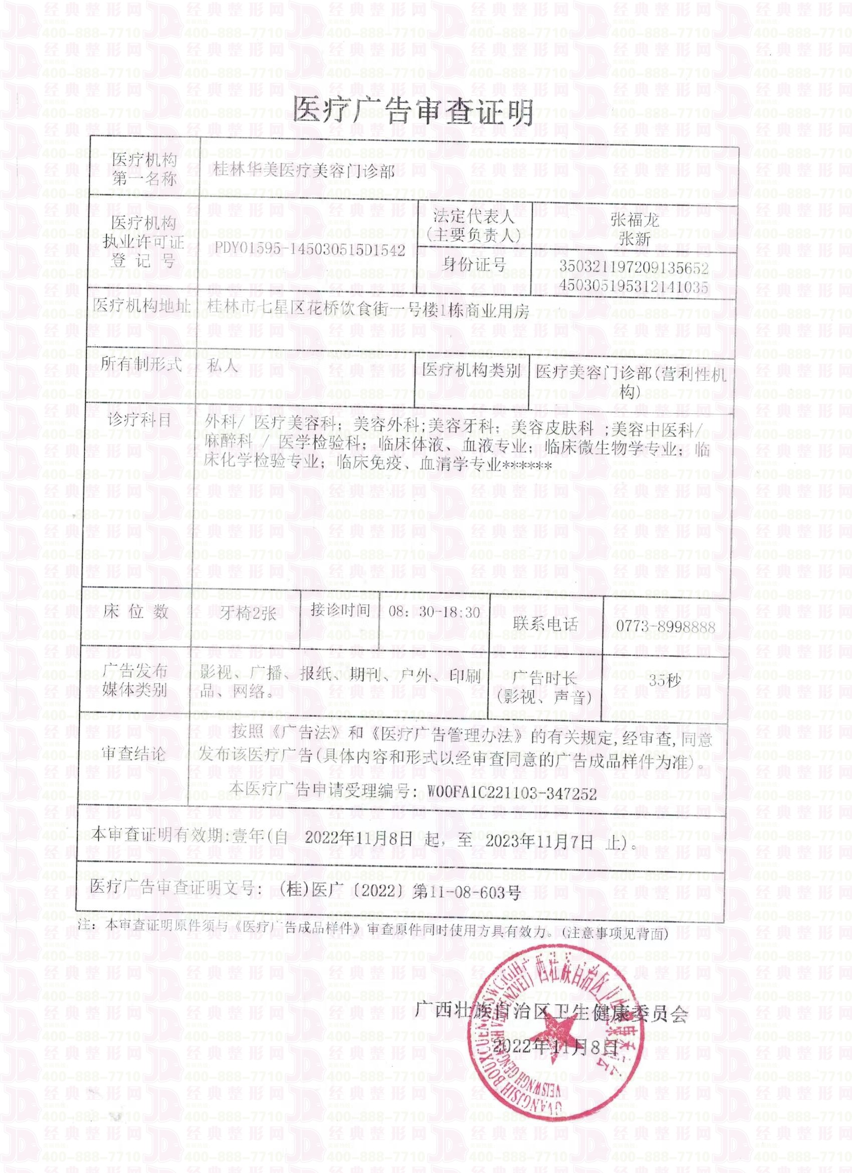 廣審表