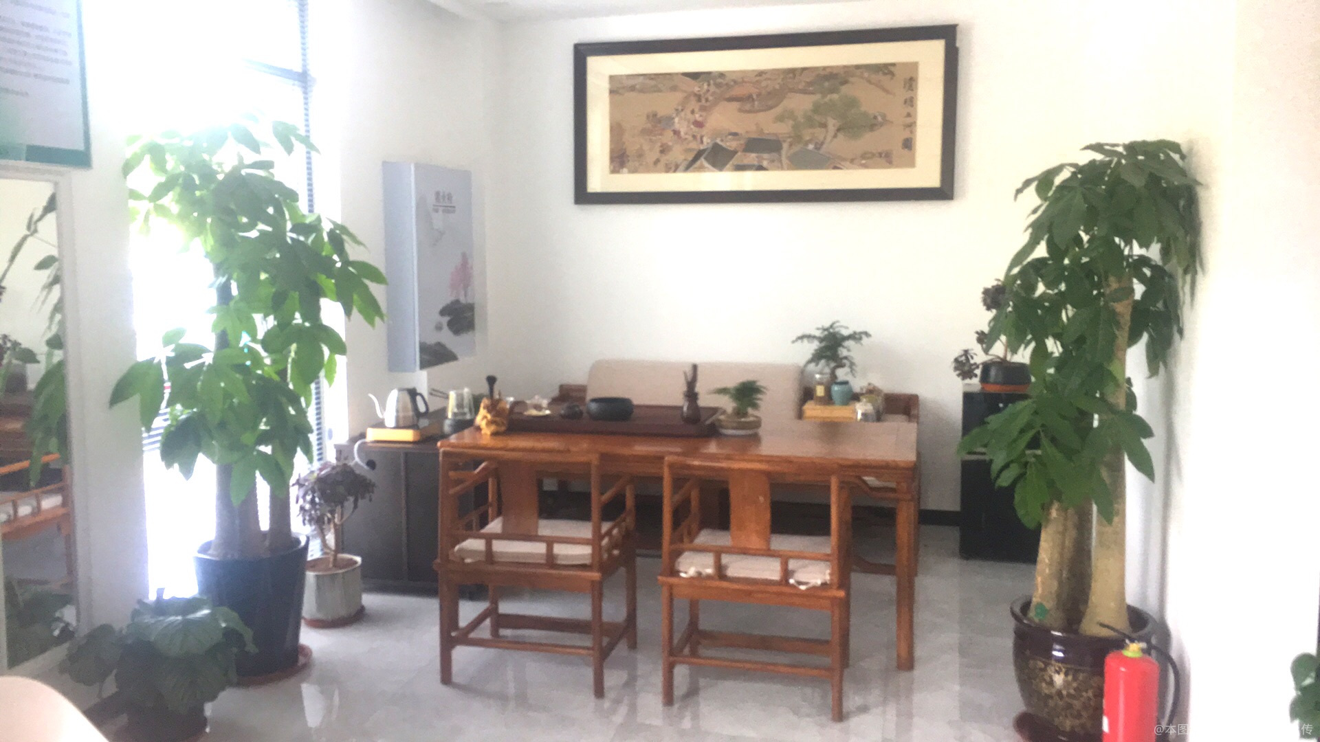 大廳一角