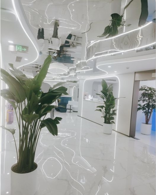 大廳一角