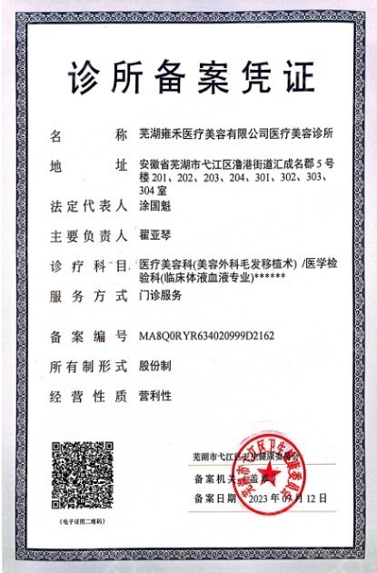 醫(yī)療執(zhí)業(yè)許可證