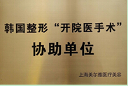 上海木心醫療美容門診部證書