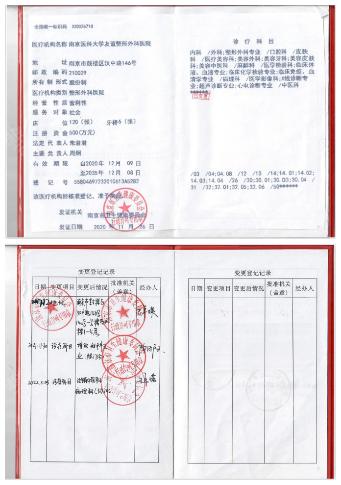 機構許可證