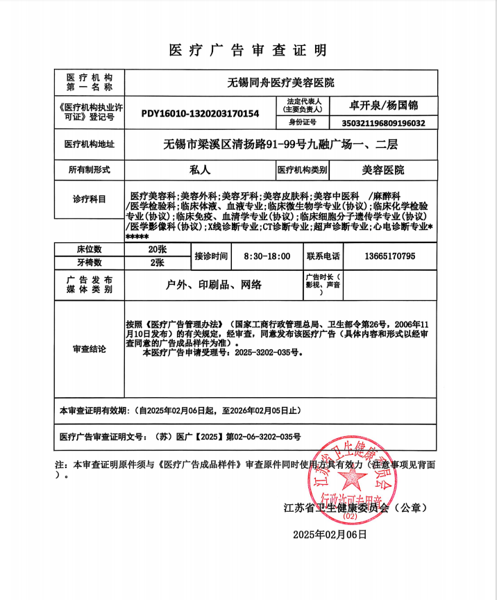 醫(yī)療廣告審查證明